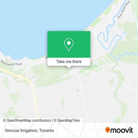 Simcoe Irrigation map