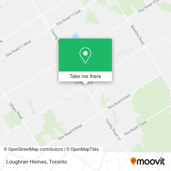 Loughran Homes map