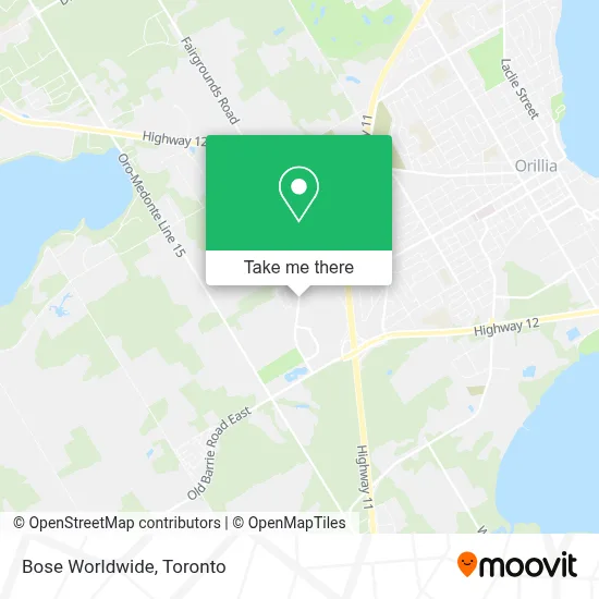 Bose Worldwide map