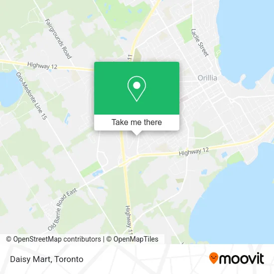 Daisy Mart map