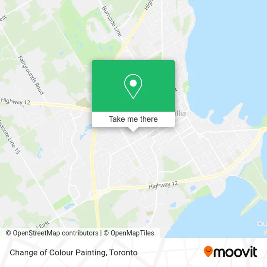 Change of Colour Painting map