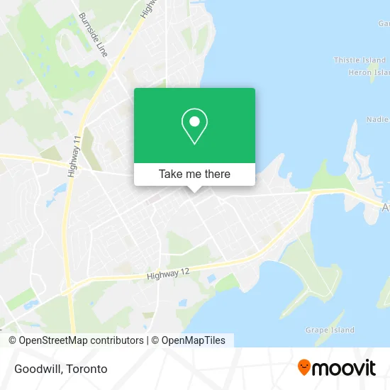 Goodwill map