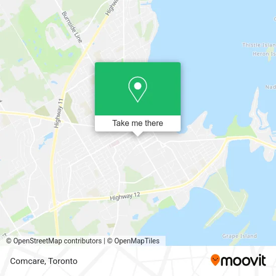 Comcare map