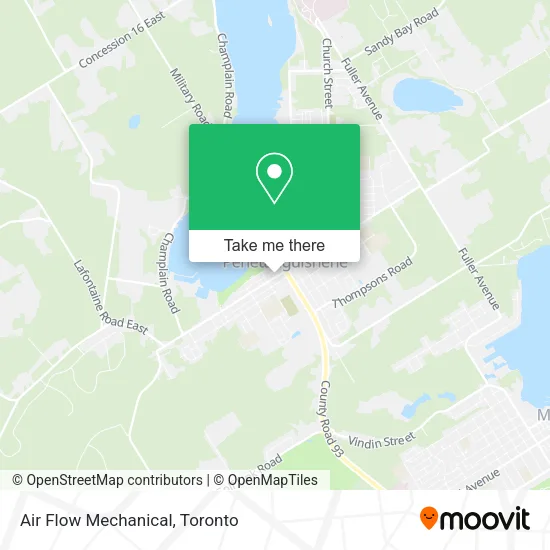 Air Flow Mechanical map