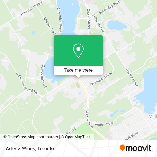 Arterra Wines map
