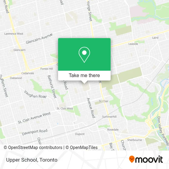 Upper School map