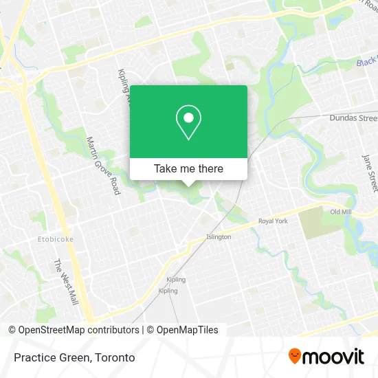 Practice Green map