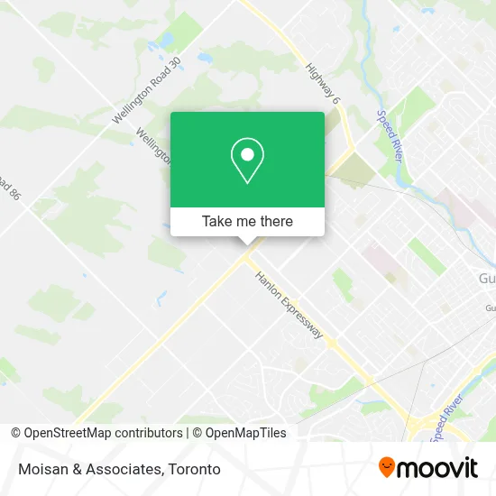 Moisan & Associates map