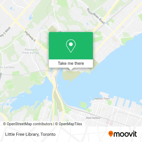 Little Free Library map