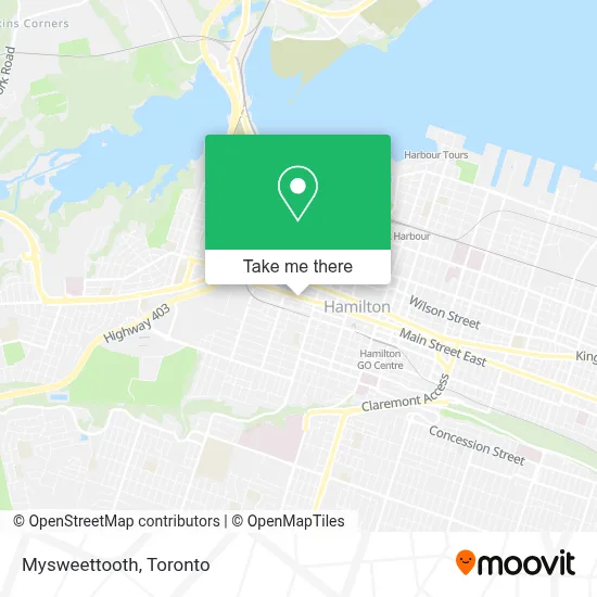 Mysweettooth map
