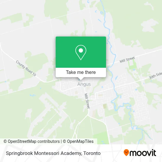 Springbrook Montessori Academy map