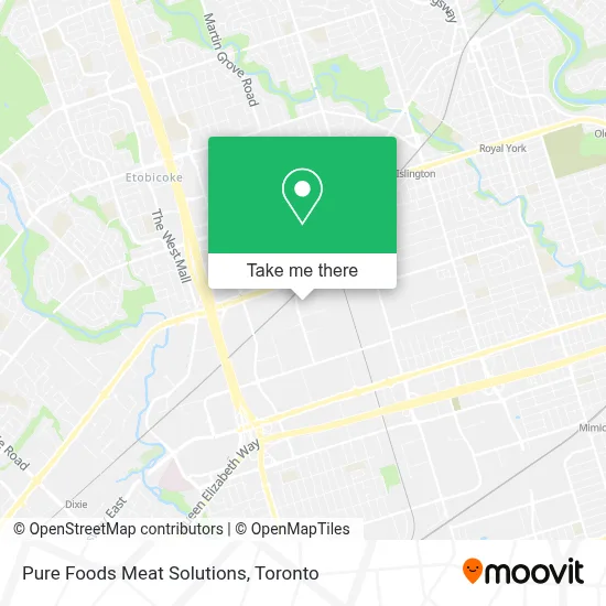 Pure Foods Meat Solutions map
