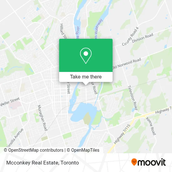 Mcconkey Real Estate map