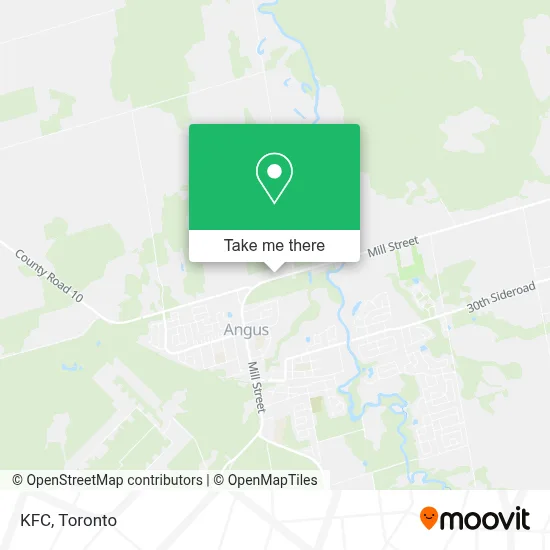 Kfc map