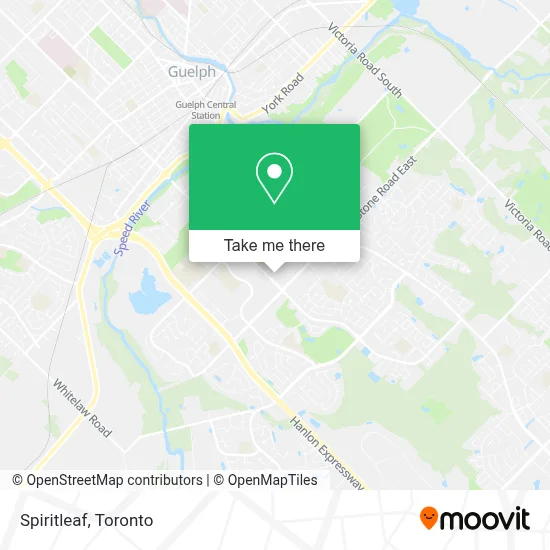 Spiritleaf map