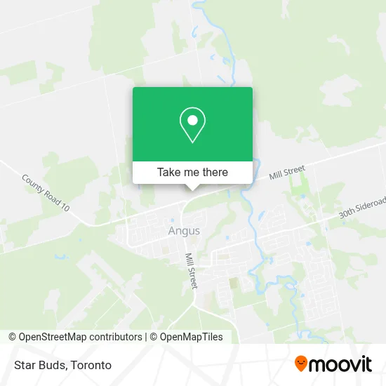 Star Buds map