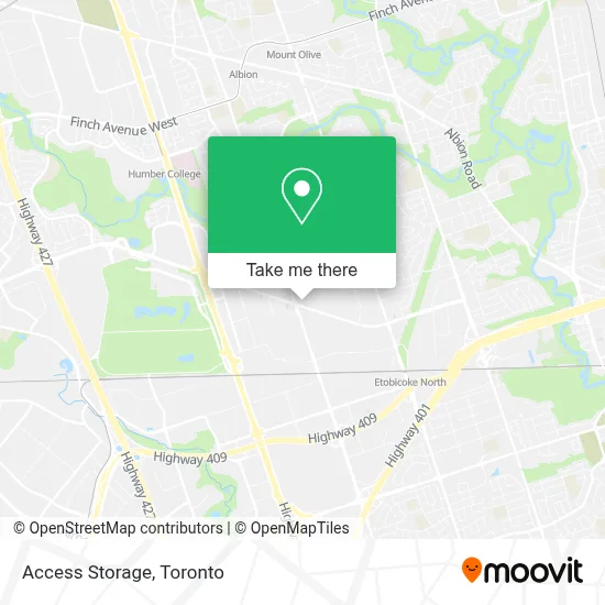 Access Storage map