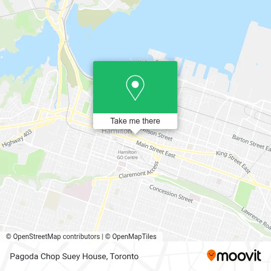 Pagoda Chop Suey House map