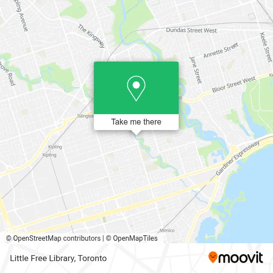 Little Free Library map