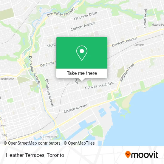 Heather Terraces map