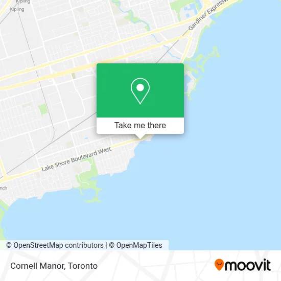 Cornell Manor map