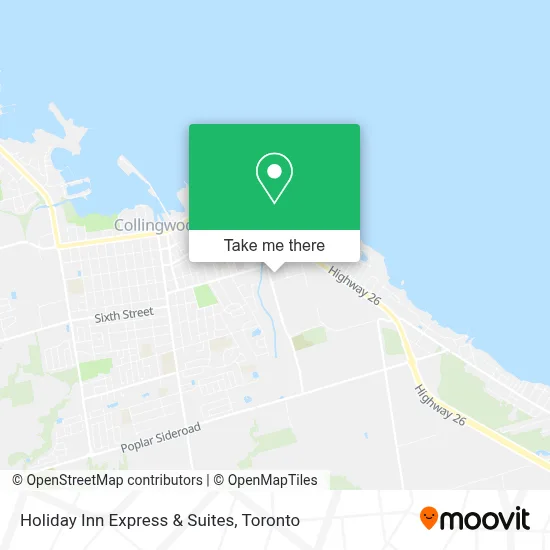 Holiday Inn Express & Suites map
