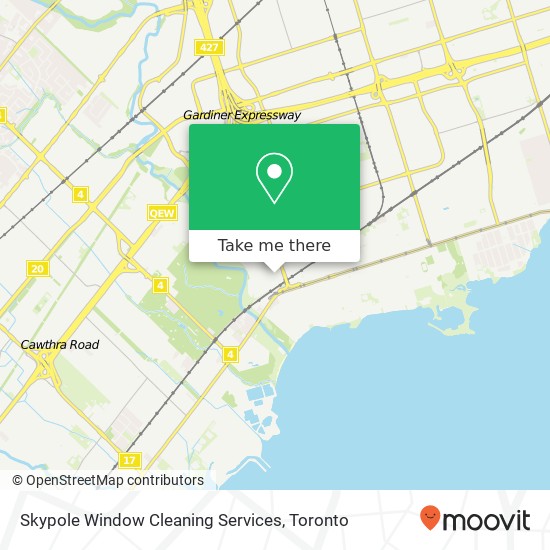 Skypole Window Cleaning Services map