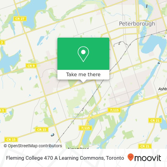 Fleming College 470 A Learning Commons plan