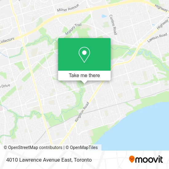 4010 Lawrence Avenue East map