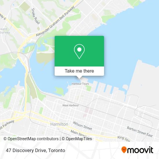 47 Discovery Drive map