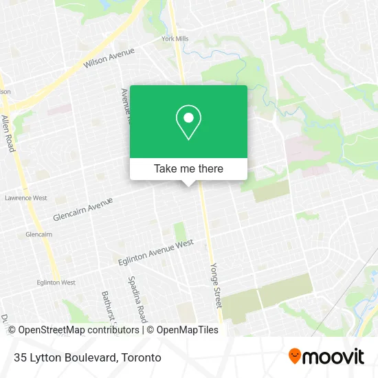 35 Lytton Boulevard map