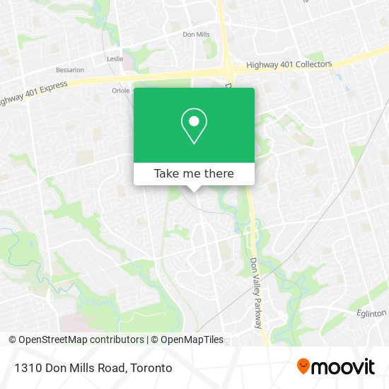 1310 Don Mills Road map