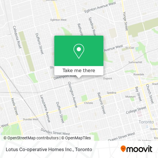 Lotus Co-operative Homes Inc. map