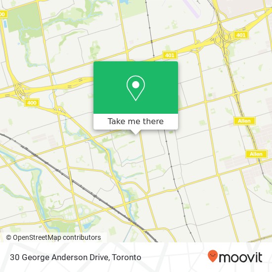 30 George Anderson Drive map