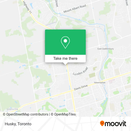 Husky map