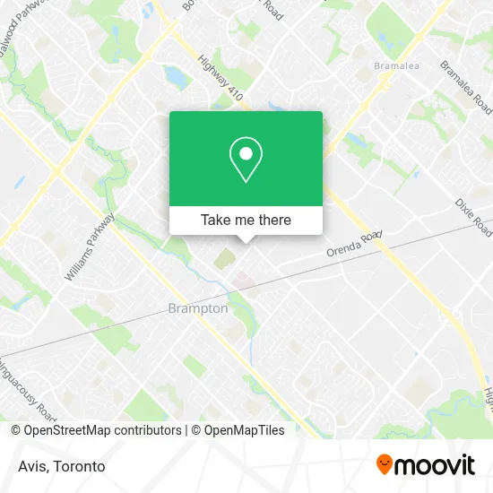 Avis map
