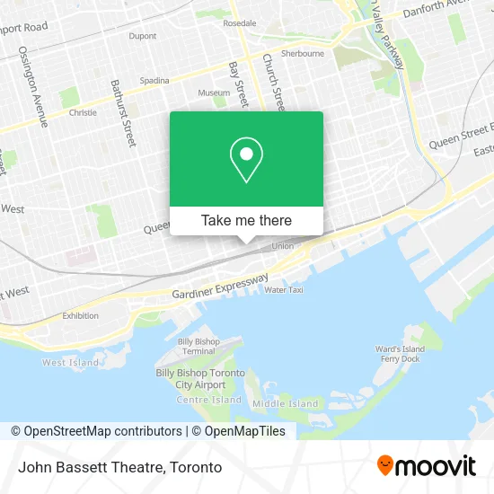 John Bassett Theatre map