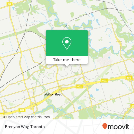 Brenyon Way map