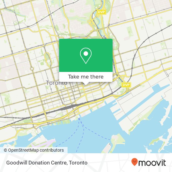 Goodwill Donation Centre map