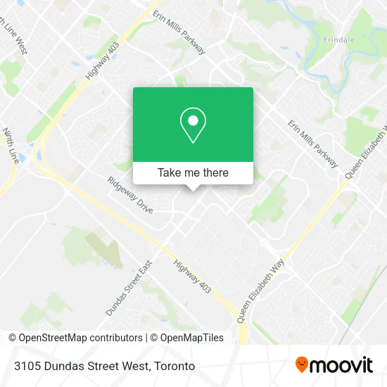 3105 Dundas Street West map