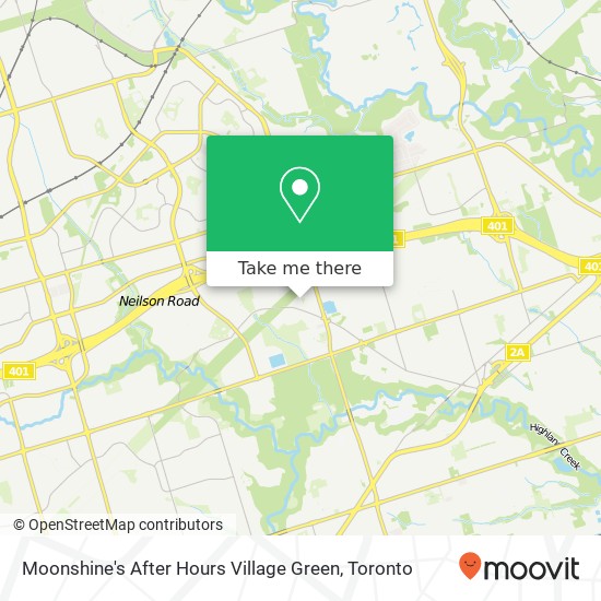 Moonshine's After Hours Village Green map