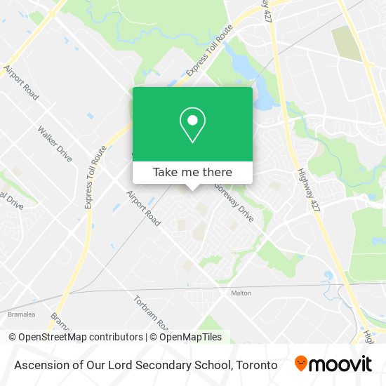 Ascension of Our Lord Secondary School map