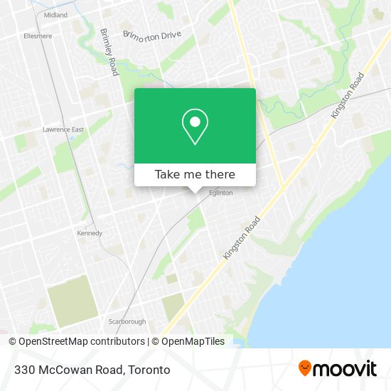 330 McCowan Road map