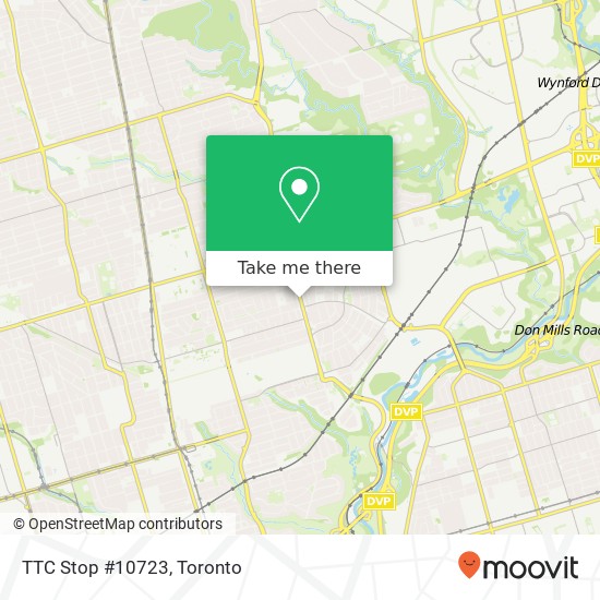 TTC Stop #10723 plan