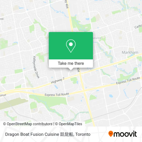 Dragon Boat Fusion Cuisine 凱龍船 map