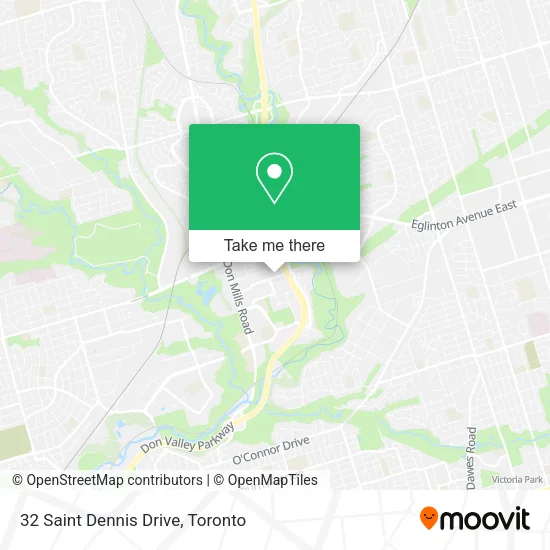 32 Saint Dennis Drive map