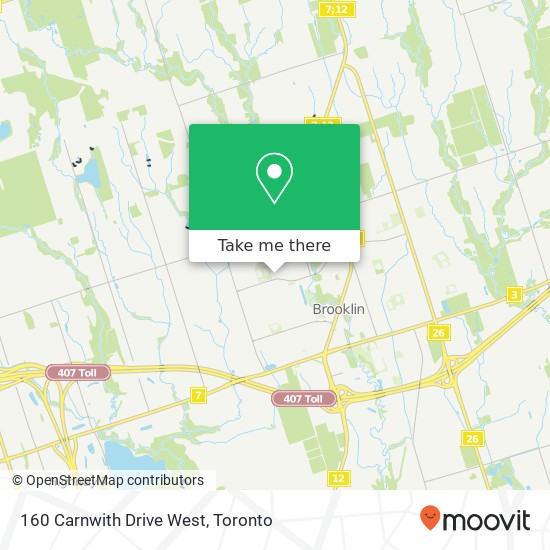160 Carnwith Drive West map