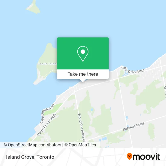 Island Grove map