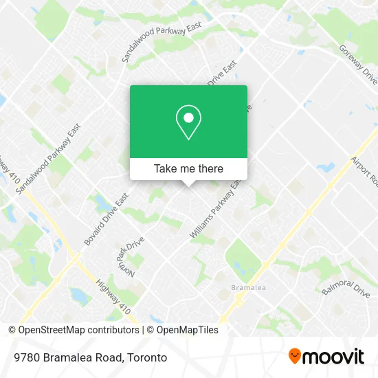 9780 Bramalea Road map