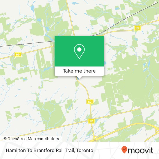 Hamilton To Brantford Rail Trail plan